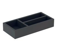 Geberit Smyle Cajón cuadrado, 500678, 32,3x5,9x15 cm, subdivisión en T