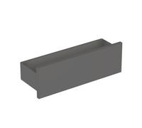 Geberit Smyle Estante cuadrado de pared, 500362, 45x14,8x14,3 cm, 500.362.JK.1, Color: Lava / lacado mate
