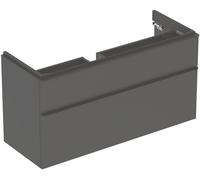 Geberit Smyle Square armario 118.4x47x61.7 cm suspendido, para lavabo negro 500.355.JK.1