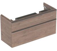 Geberit Smyle Square armario 118.4x47x61.7 cm suspendido, para lavabo nogal 500.356.JR.1