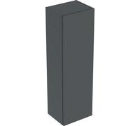 Geberit Smyle Square armario 36x29.9x118 cm suspendido, lateral negro 500.361.JK.1