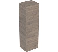 Geberit Smyle Square armario 36x29.9x118 cm suspendido, lateral nogal 500.361.JR.1