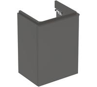 Geberit Smyle Square armario 44.2x35.6x61.7 cm suspendido, para lavabo negro 500.350.JK.1