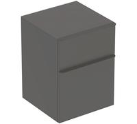 Geberit Smyle Square armario 45x47x60 cm suspendido, lateral negro 500.357.JK.1