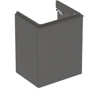 Geberit Smyle Square armario 49.2x40.6x61.7 cm suspendido, para lavabo negro 500.363.JK.1
