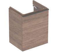 Geberit Smyle Square armario 49.2x40.6x61.7 cm suspendido, para lavabo nogal 500.364.JR.1
