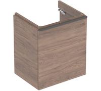 Geberit Smyle Square armario 53.6x43.3x61.7 cm suspendido, para lavabo nogal 500.366.JR.1