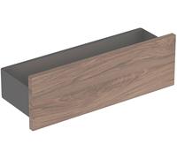 Geberit Smyle Square estante de baño 45 cm negro-nogal 500.362.JR.1
