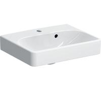 Geberit Smyle Square lavabo 45x36 cm rectangular clásico-para mueble-empotrado blanco brillante 500.222.01.1