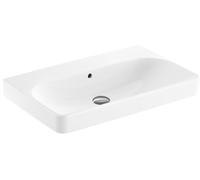 Geberit Smyle Square lavabo 74.5x48 cm rectangular clásico-para mueble-sobre encimera blanco brillante 500.249.00.2