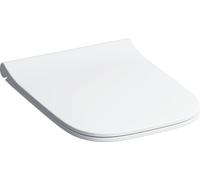Geberit Asiento Smyle Slim WC Tapa, sándwich, Antibacteriano, Blanco, con Mecanismo de Cierre Suave - 500.240.01.1
