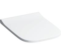 Geberit Smyle Square tapa de inodoro de cierre suave blanco 500.687.01.1