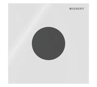 Geberit tipo 40 placa de cubierta para control de descarga de urinario IR, redondo, 246120SI1, Color: Blanco - CM