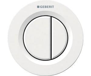 Geberit Typ 01 botón de descarga para WC blanco 116.042.11.1