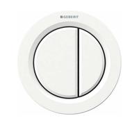 Geberit Typ 01 botón de descarga para WC blanco 116.050.11.1