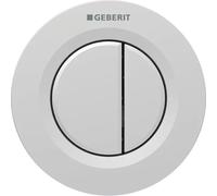 Geberit Typ 01 botón de descarga para WC cromo mate 116.043.JQ.1