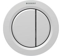 Geberit Typ 01 botón de descarga para WC cromo mate 116.050.JQ.1