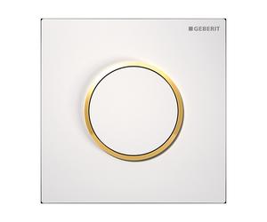 Geberit Typ 10 botón de descarga para urinario blanco 116.015.KK.1