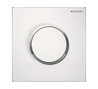 Geberit Typ 10 botón de descarga para urinario cromo brillante-blanco 116.015.KJ.1