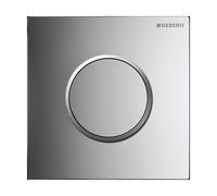 Geberit Typ 10 botón de descarga para urinario cromo brillante-cromo mate 116.015.KH.1