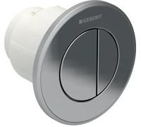 Geberit Typ 10 botón de descarga para WC cromo mate 116.056.JQ.1