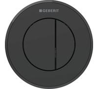 Geberit Typ 10 botón de descarga para WC negro 116.056.16.1