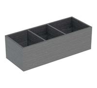 Geberit VariForm cajón inserto H-subdivisión, altura 9,8 cm, 501.157.00.1