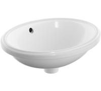 Geberit Variform lavabo 42x33 cm oval bajo encimera blanco 500.748.01.2