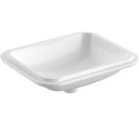 Geberit Variform lavabo 45x35 cm rectangular bajo encimera blanco brillante 500.763.01.2