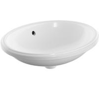 Geberit Variform lavabo 50x40 cm oval bajo encimera blanco brillante 500.753.00.2