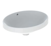 Geberit Variform lavabo 50x40 cm oval empotrado blanco brillante 500.708.01.2