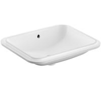 Geberit Variform lavabo 50x40 cm rectangular bajo encimera blanco 500.764.01.2