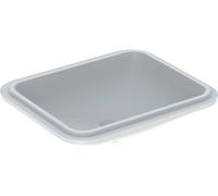 Geberit Variform lavabo 50x40 cm rectangular bajo encimera blanco 500.766.01.2