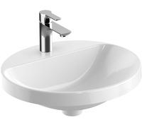Geberit Variform lavabo 50x45 cm oval empotrado blanco 500.714.01.2