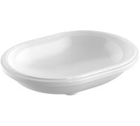 Geberit Variform lavabo 55x40 cm oval bajo encimera blanco 500.758.01.2