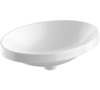 Geberit Variform lavabo 55x40 cm oval empotrado blanco brillante 500.718.00.2
