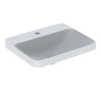 Geberit Variform lavabo 55x45 cm rectangular empotrado blanco brillante 500.742.01.2