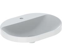 Geberit Variform lavabo 60x45 cm oval empotrado blanco 500.734.01.2