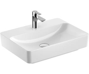 Geberit Variform lavabo 60x45 cm rectangular para mueble-sobre encimera blanco 500.781.00.2