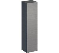 Geberit Xeno 2 armario alto 500503, 400x1700x351mm, 1 puerta y espejo interior, 500503431, Color: Scultura gris Malamin Estructura de madera - CM