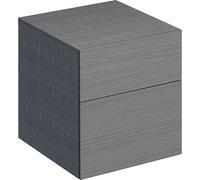 Geberit Xeno 2 armario lateral, 450x510x462mm, 2 cajones, 500504431, Color: Scultura gris Malamin Estructura de madera - CM