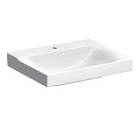 Geberit Xeno 2 lavabo con agujero para grifo, sin rebosadero, 60x48 cm blanco con KeraTect, 500530011, 500530011 - CM