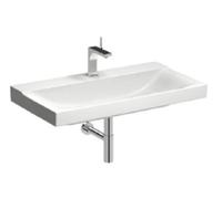 Keramag Xeno 2 lavabo con agujero para grifo, sin rebosadero, 90x48 cm blanco con KeraTect, 500531011 - 500.531.01.1