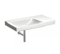 Geberit Xeno 2 lavabo, repisa derecha, sin agujero para grifo, sin rebosadero, 90x48 cm blanco con KeraTect, 500534011, 500534011 - CM