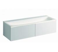 Geberit Xeno 2 lavabo sin agujero para grifo, sin rebosadero, 140x48cm, blanco, 500276001, 500276001 - CM
