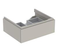 Geberit Xeno 2 Encimera 500.505. 580x220x462mm, 1 cajón, color: Laca mate grisácea