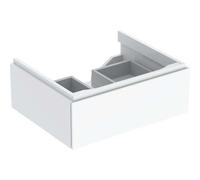 Geberit Xeno 2 mueble bajo lavabo 580x220x462mm, 1 cajón, 500505011, Color: Lacado blanco de alto brillo - CM
