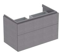 Keramag Xeno 2 Tocador 807292 880x530x462mm, estructura madera Scultura Grey