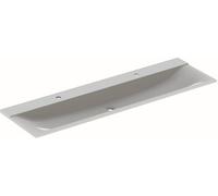 Geberit Xeno2 lavabo 160x48 cm rectangular para mueble blanco 500.279.00.1