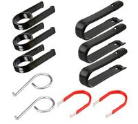 Gebildet 10PCS Herramienta de Extracción de Tapa de Tapa de Perno de Rueda para automóviles, 3+3+2+2 Universal Tuerca de Bloqueo de automóvil Tapa Central Extractor de Tapa Pinzas Tuerca de Perno